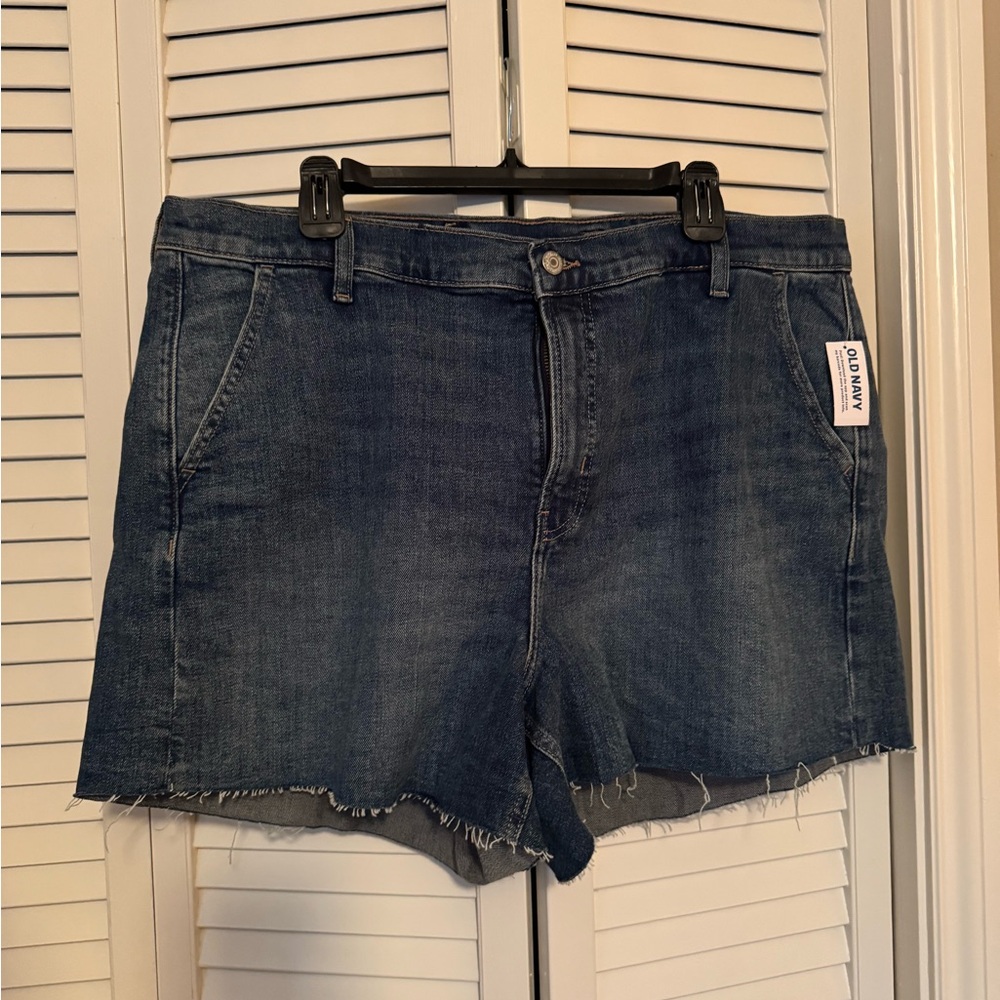 Old Navy Dark Blue Jean Shorts